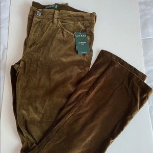 NWT Ralph Lauren Velour Pants